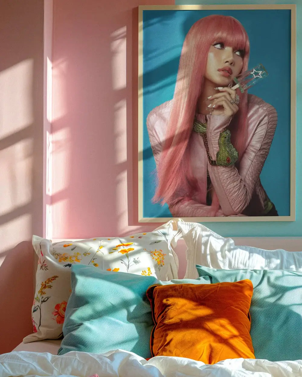 Lisa Blackpink plakat Lalisa Manobal pink edition 61x91,5 cm
