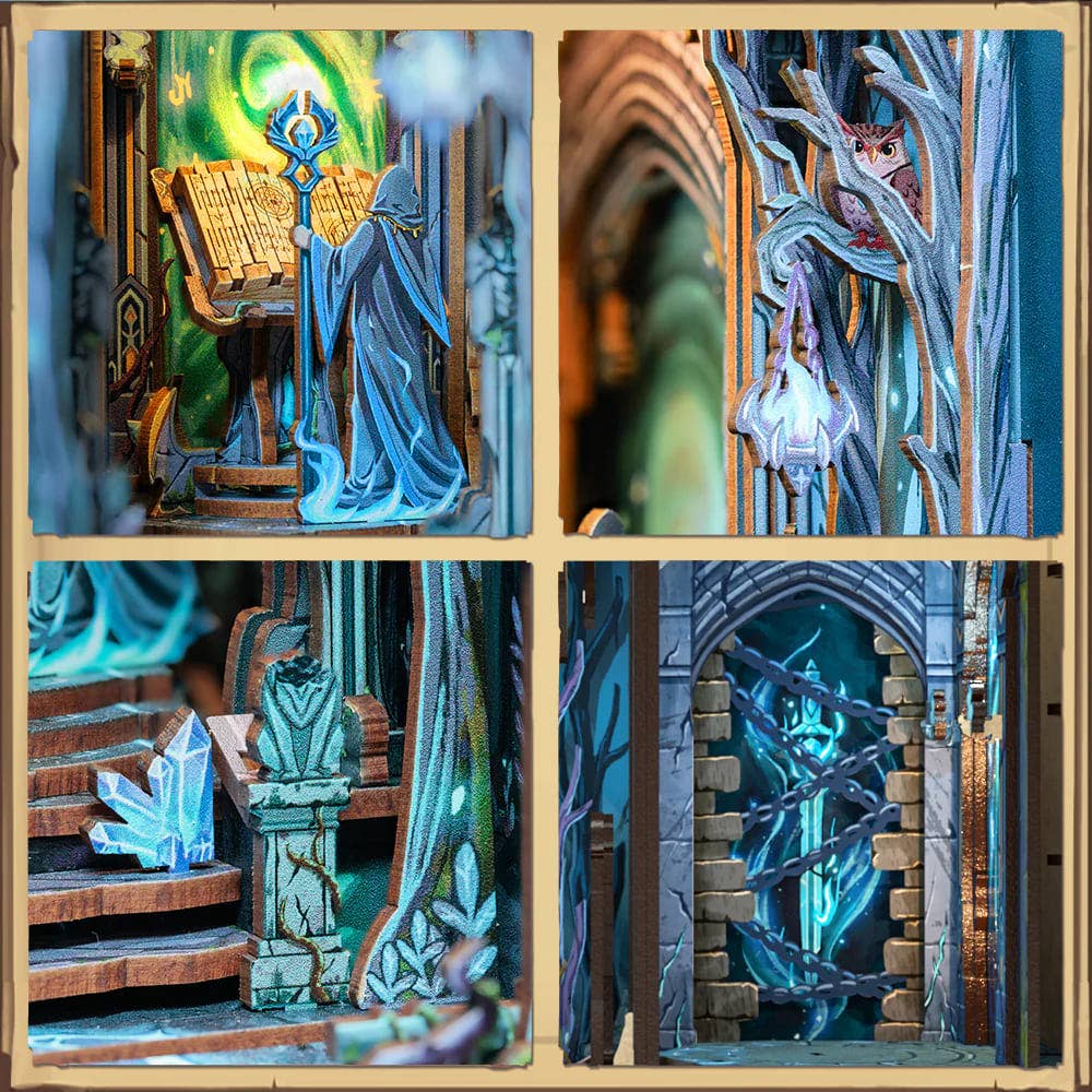 The Door to Wonderland - Book Nook fra CUTEBEE