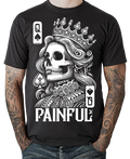 T-shirt – Queen of Spades i Kraniestil