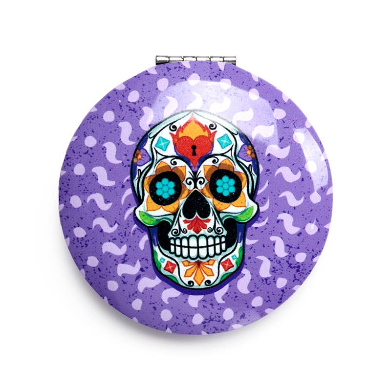 Día de los Muertos Kompakt Spejl