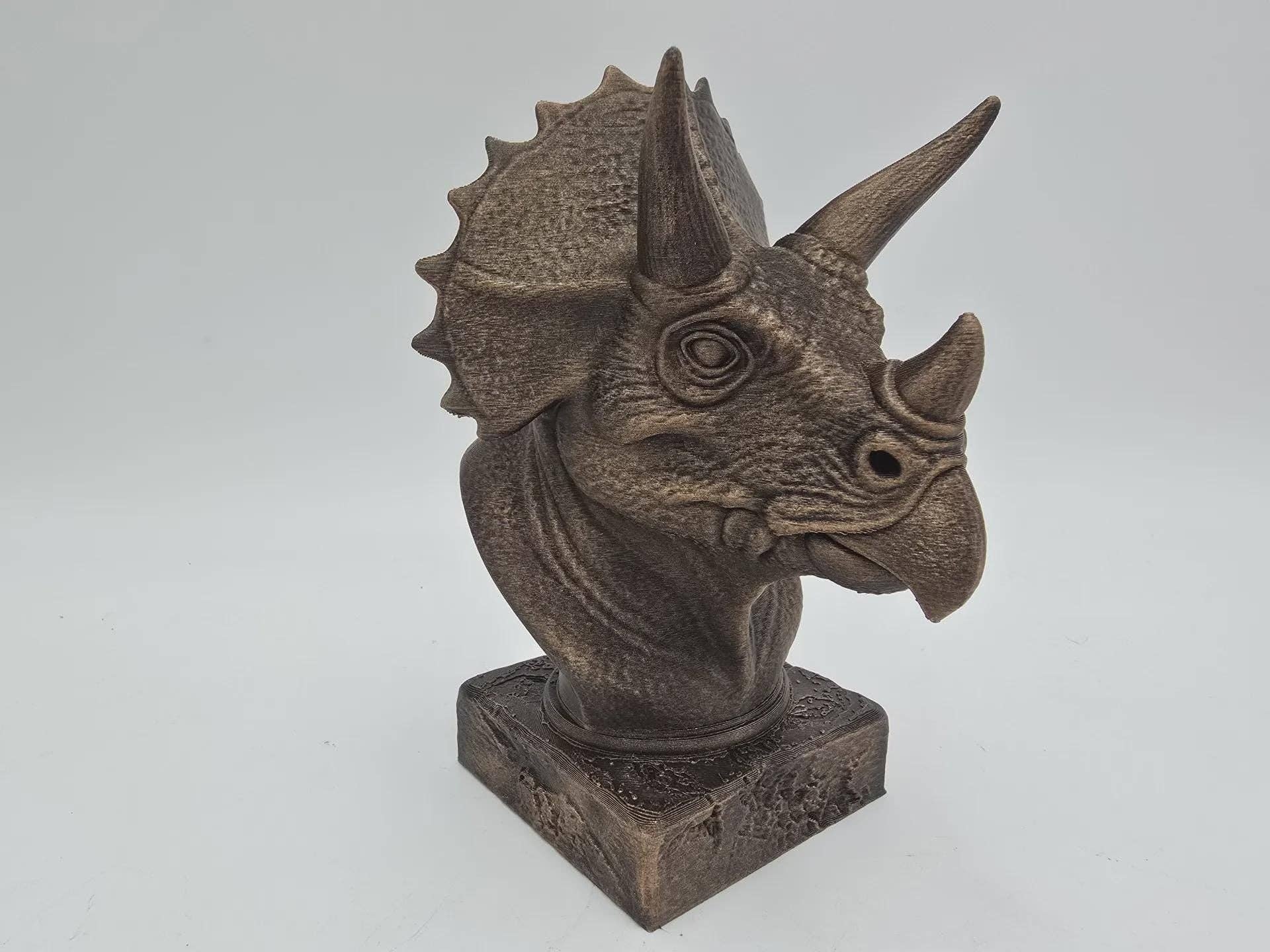 Triceratops buste