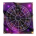 LA MUCI DESIGN – Lilla Zodiac Silkeklæde til tarot og altar