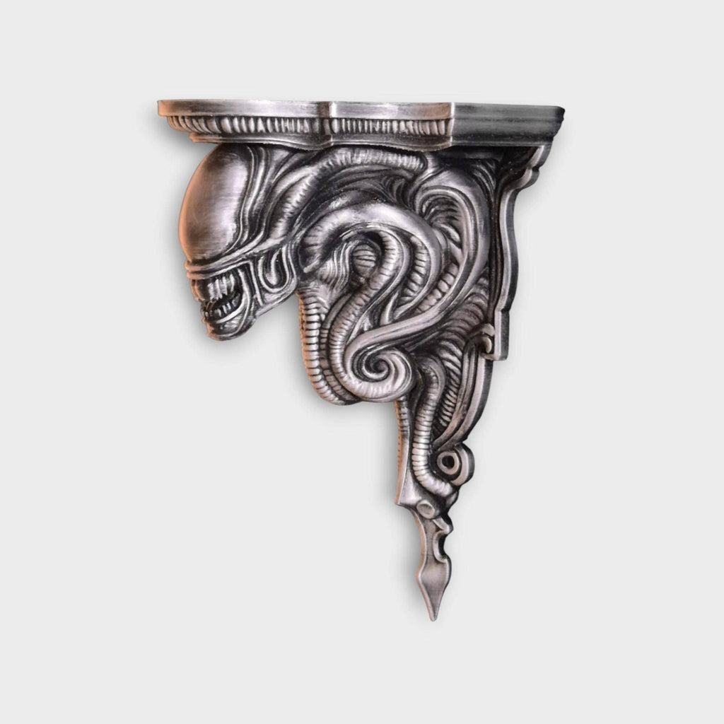 Alien xenomorph væghylde – Giger-inspireret