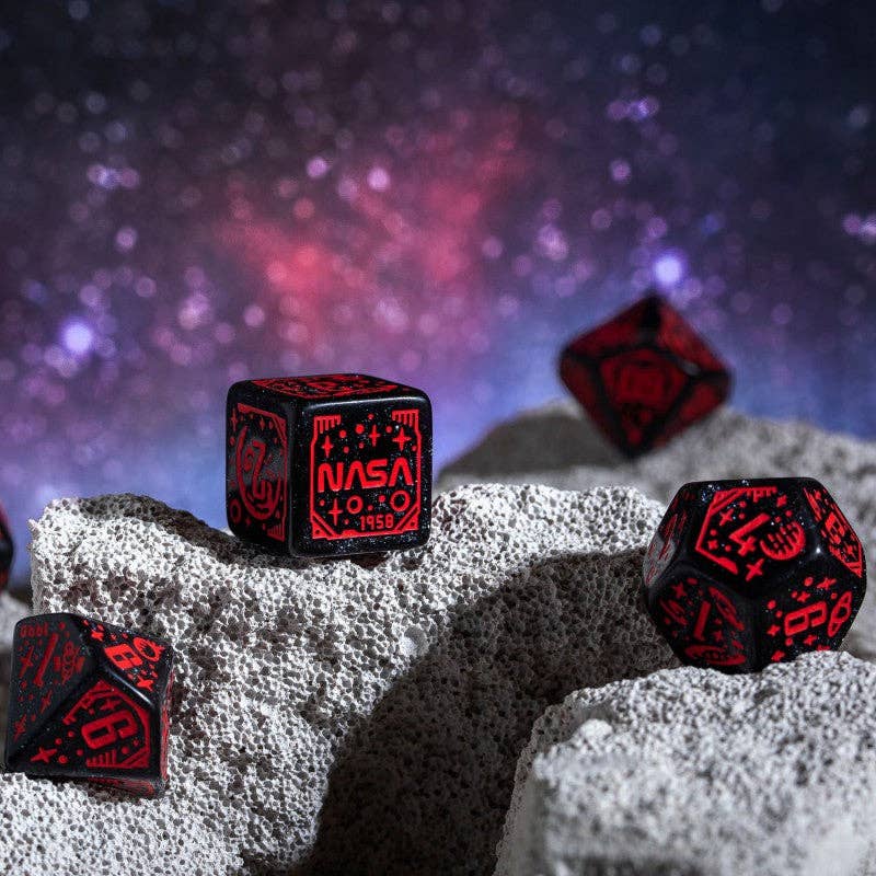 Space Dice Set Voyager fra Q-Workshop