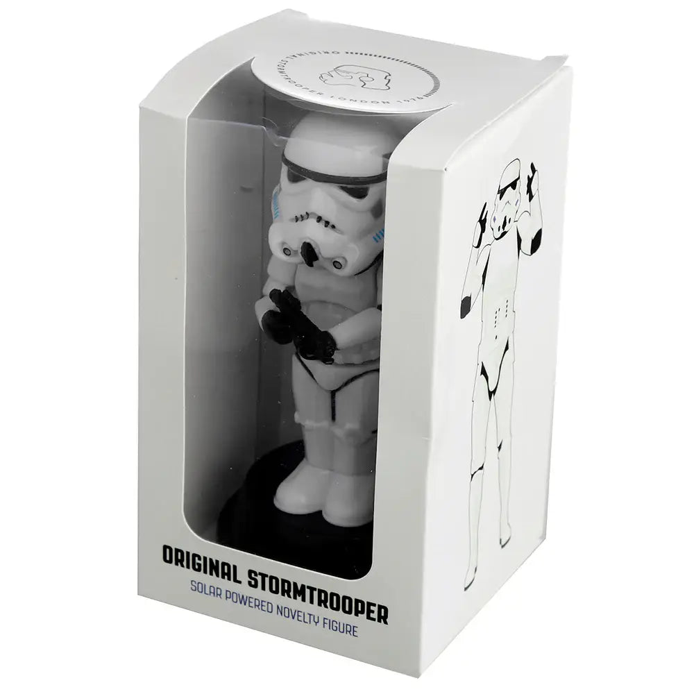 Stormtrooper solcelle-vippefigur, sort/hvid – The Original Stormtrooper