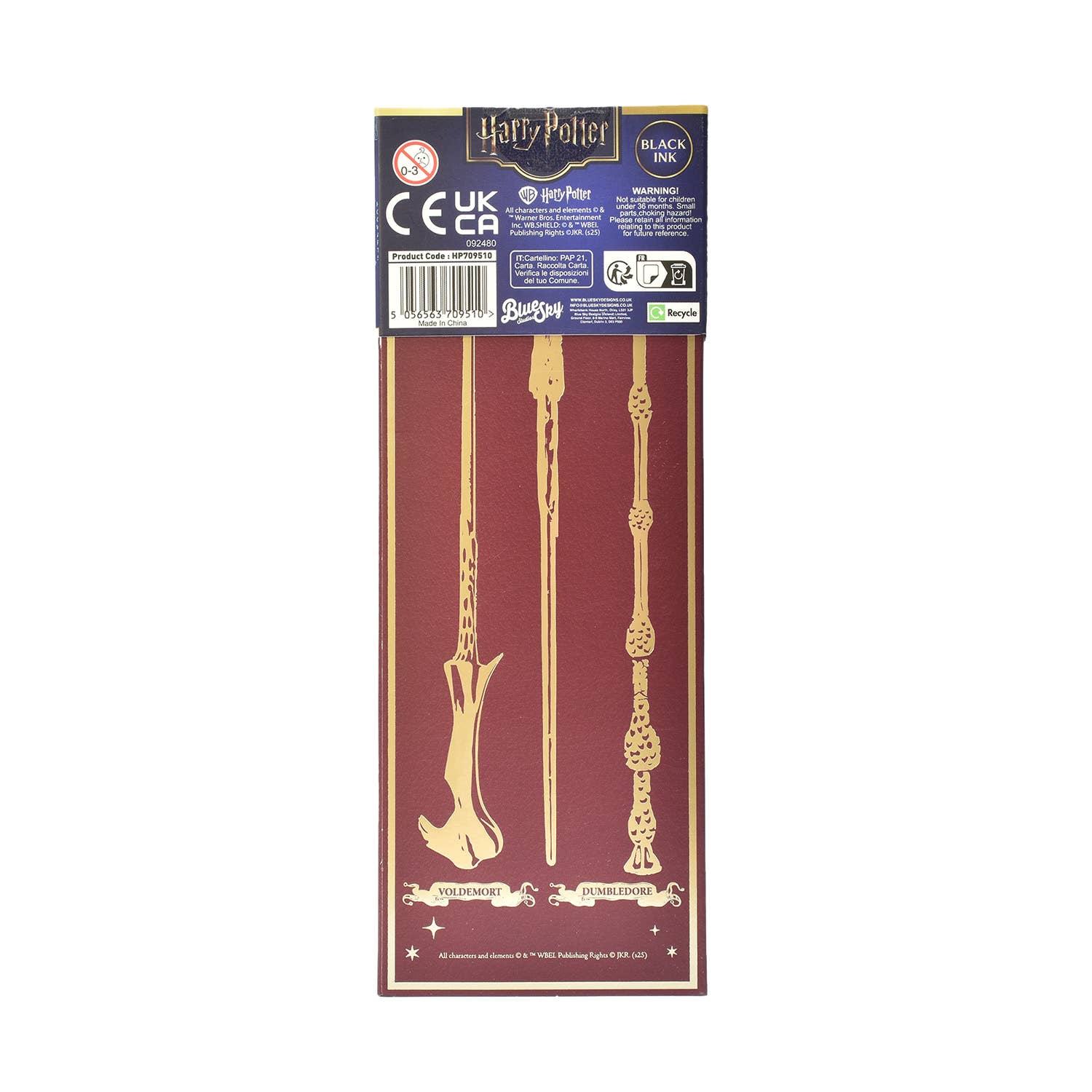 Harry Potter Tryllestavspenne, 3-pak – Mad Monkey