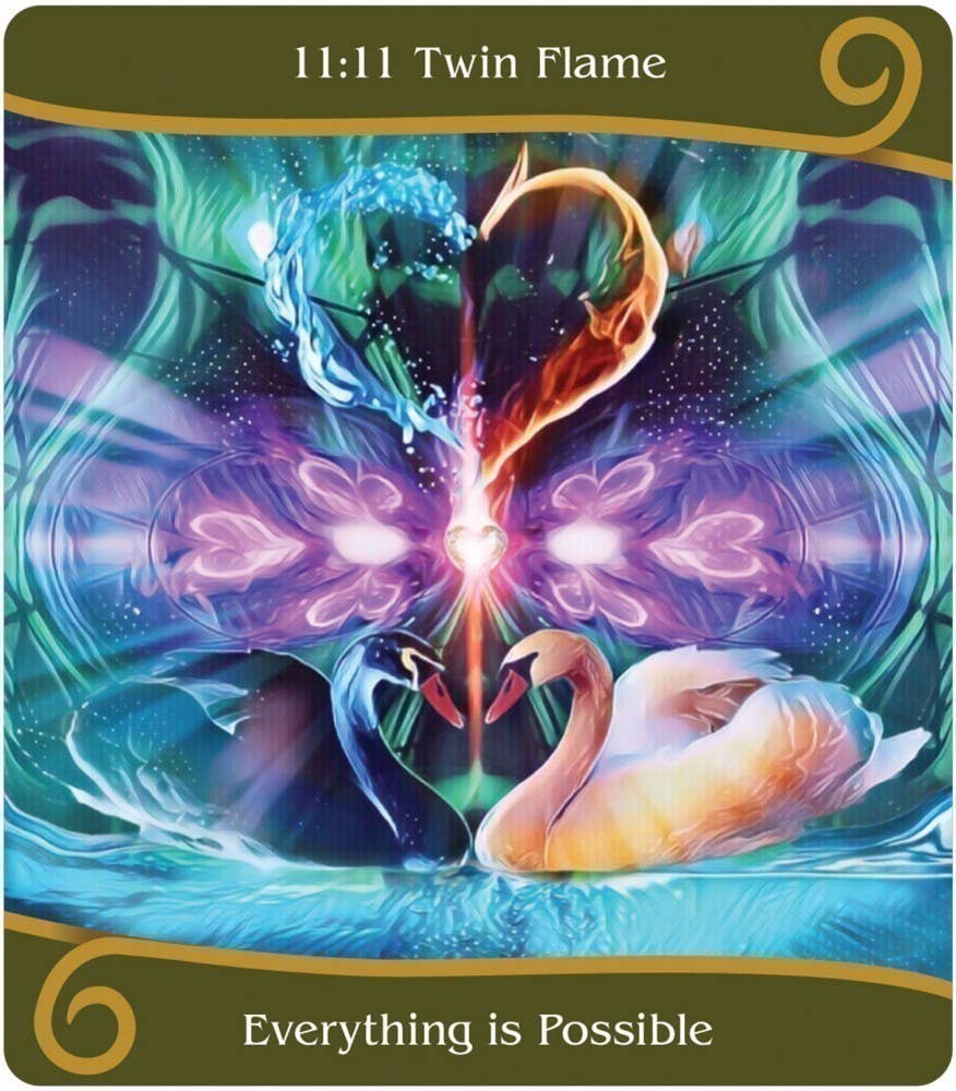 Twin Flame Ascension Oracle Cards fra U.S. Games Systems