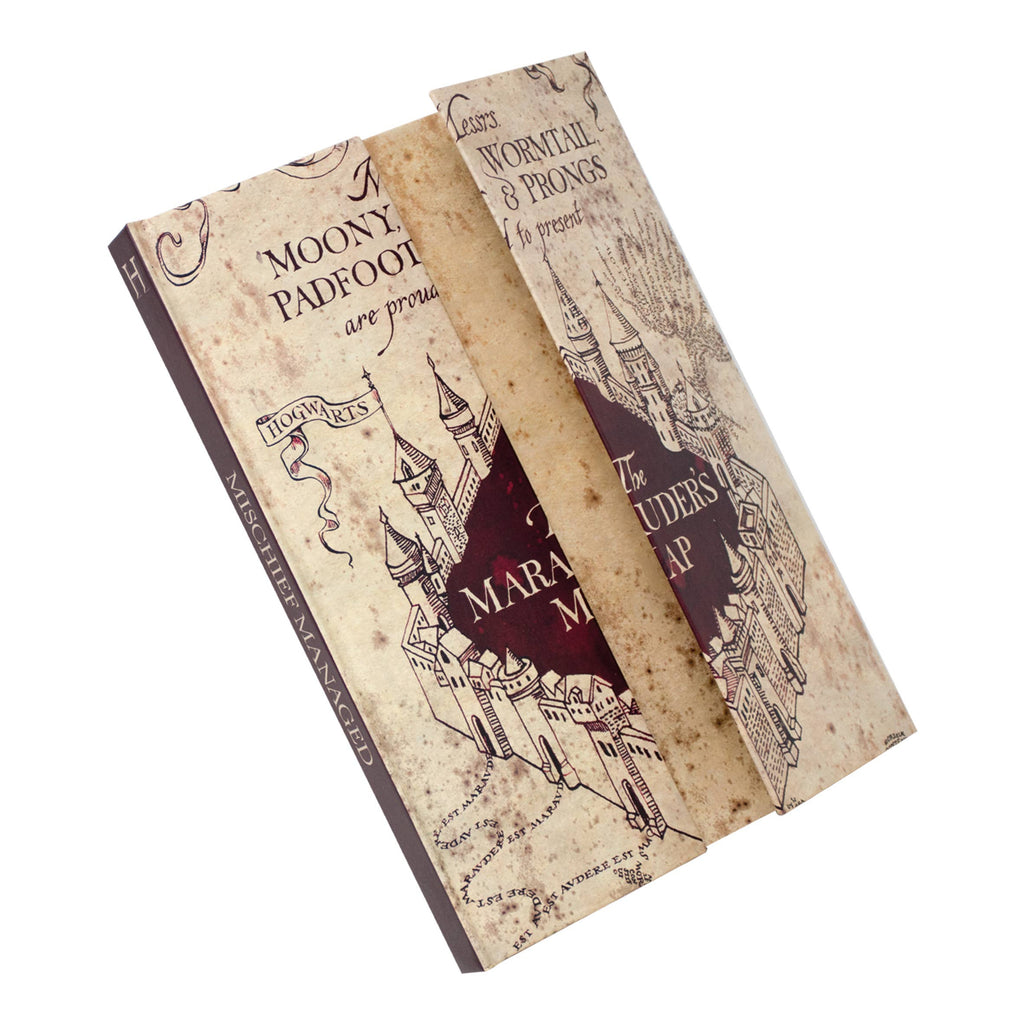 Harry Potter Notesbog A5 – Marauder's Map