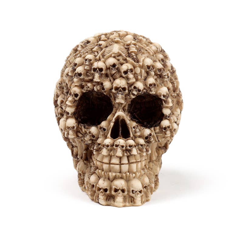 Skulls Hoved Dekoration med Flere Kranier