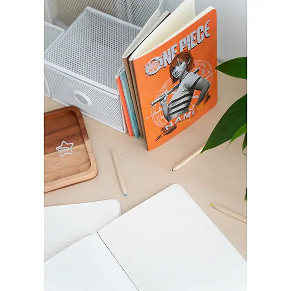 One Piece Notesbogsæt – A5 med Luffy, Zoro & Nami (3 stk.)