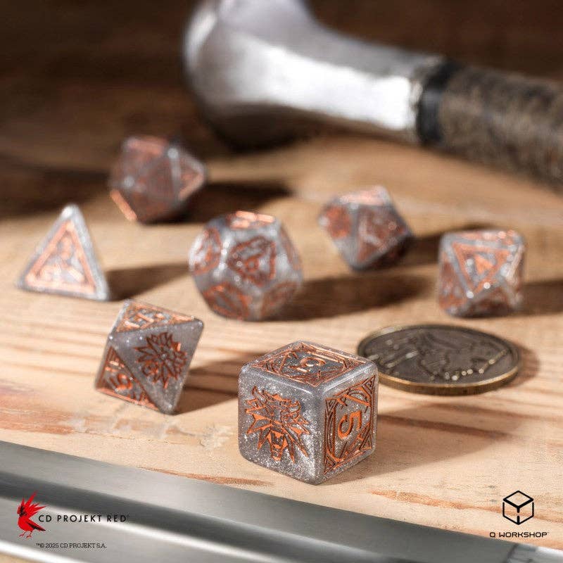 The Witcher Terningsæt – Geralt of Rivia | Q-Workshop