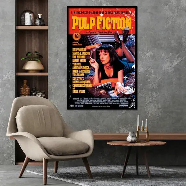 Pulp Fiction plakat | 91,5 x 61 cm