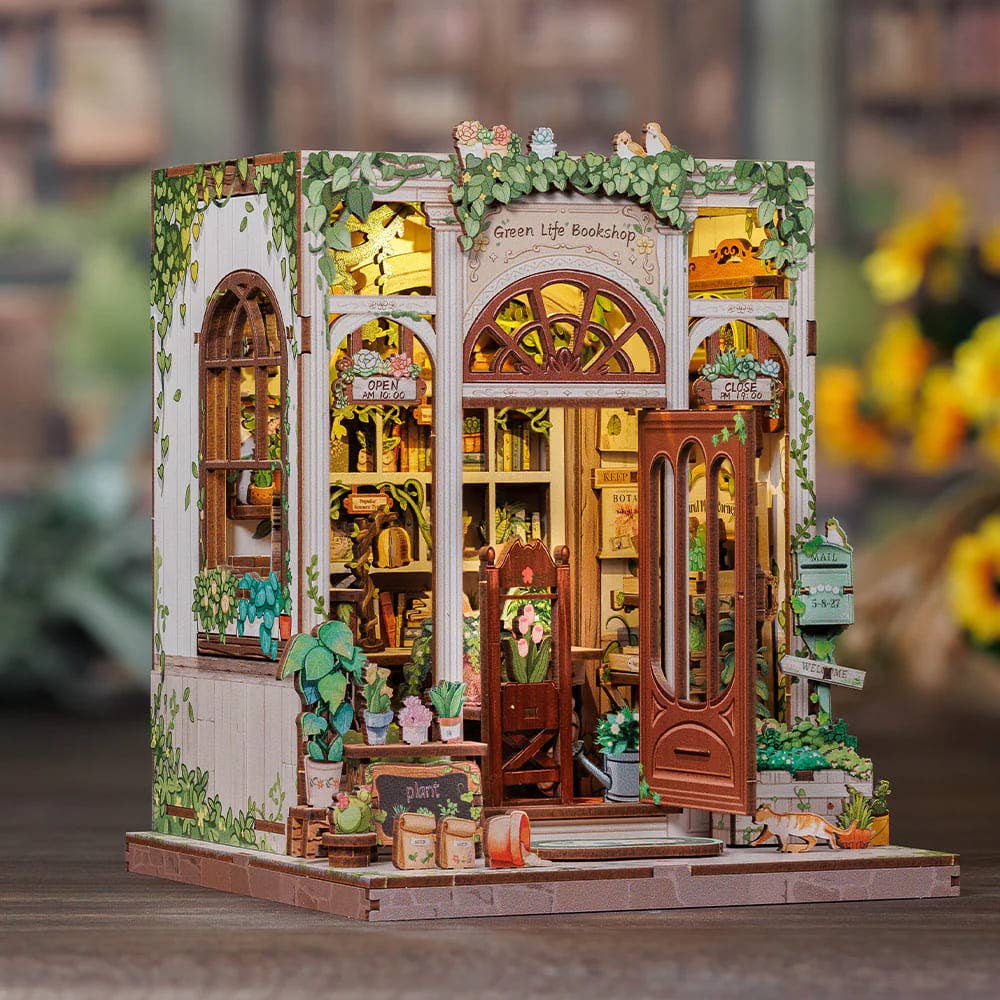 Green Life Bookshop - Book Nook CUTEBEE