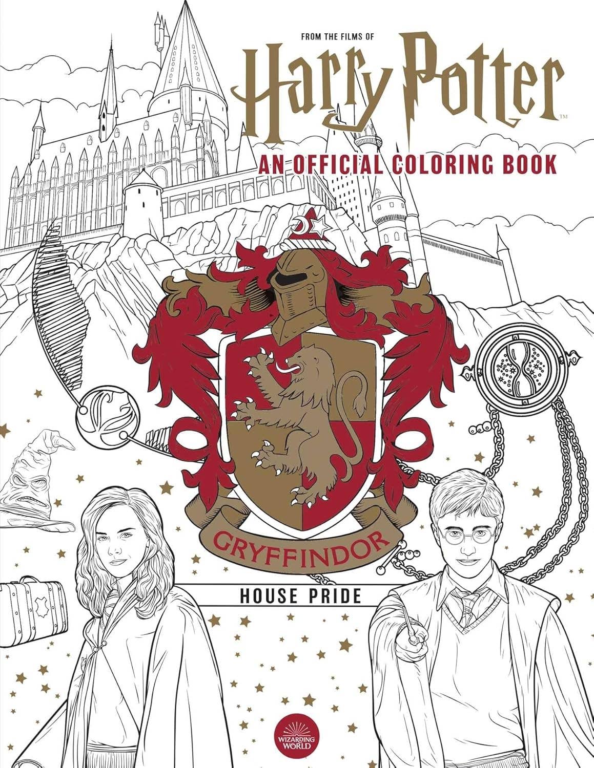 Harry Potter: Gryffindor Husstolthed – Officiel Malebog