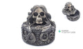 Kranieboks i Harpiks 11,3x11x11,2 cm – Esoterica Arte | Skulls&Bones