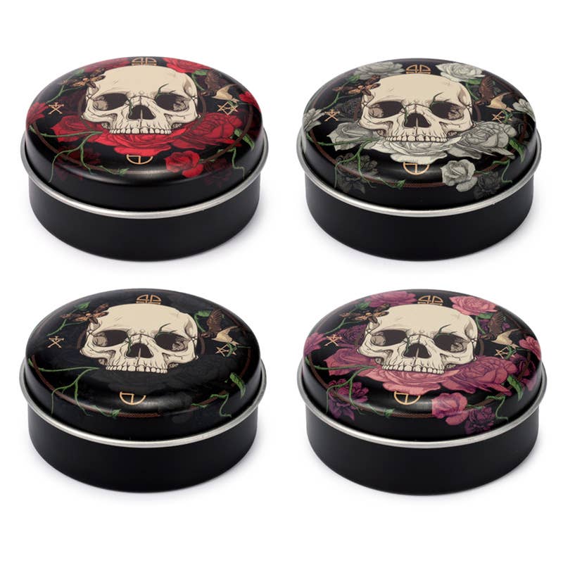Skulls and Roses Læbepomade i Tinæske