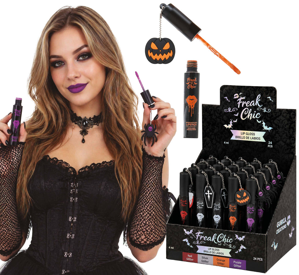 Lipgloss med glitter – Freak & Chic – assorterede farver