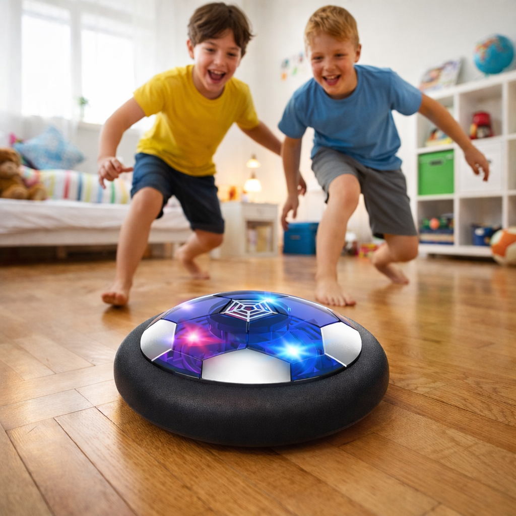 Hover Football – Svævende Fodbold med LED – Mad Monkey