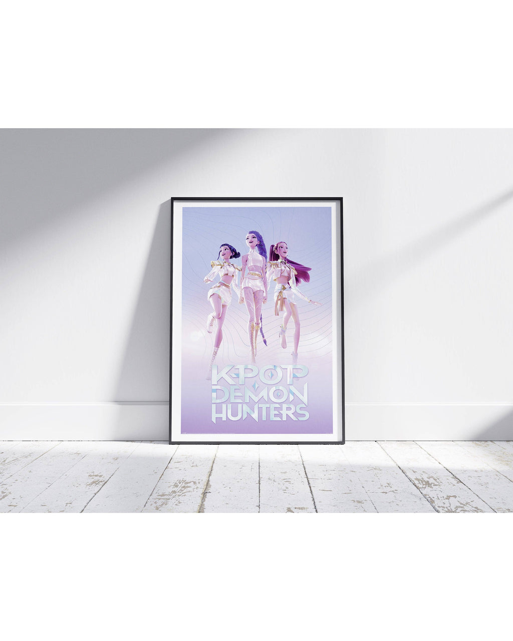 K-Pop Demon Hunters plakat – Huntr/x Flydende | 61 x 91,5 cm