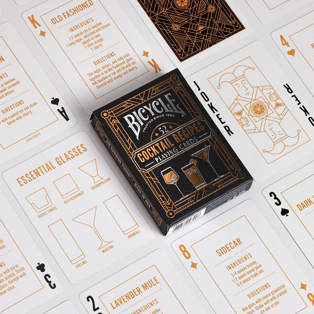 Bicycle Cocktail Playing Cards fra Bicycle