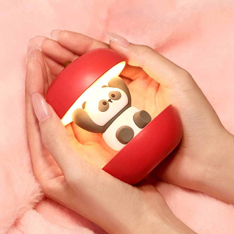 Panda natlampe – Kawaii Apple