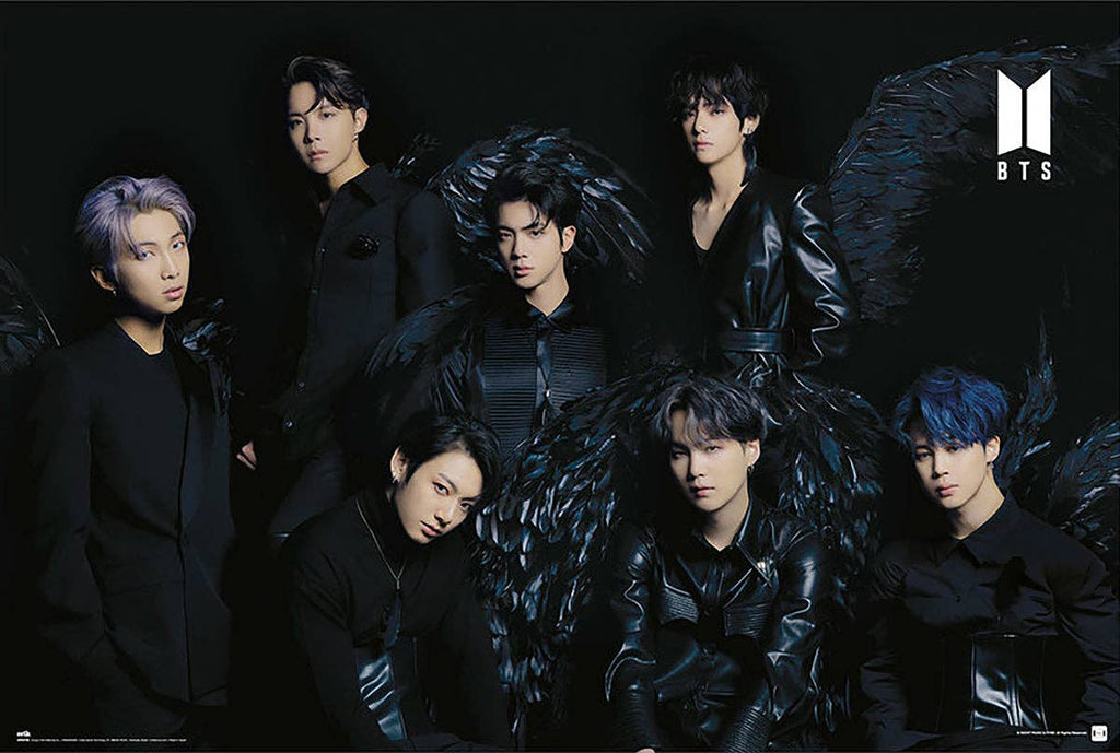 BTS plakat Sorte Vinger