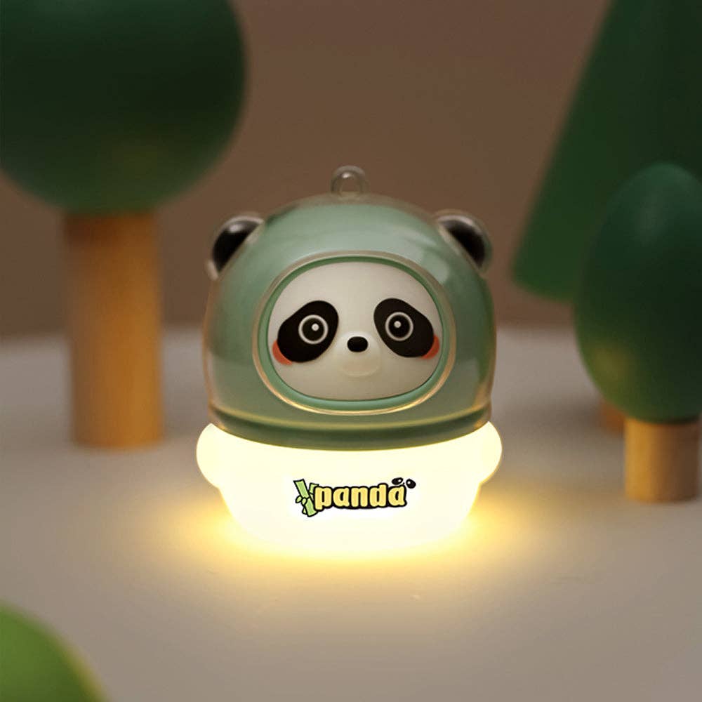 Kawaii Panda Natlampe, Grøn – MINISUKI