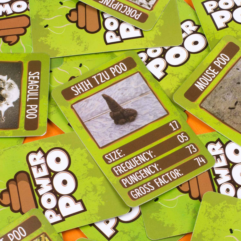 Power-Poo Kvartet Kortspil