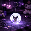 Sanrio Kuromi – Lysende nøglering