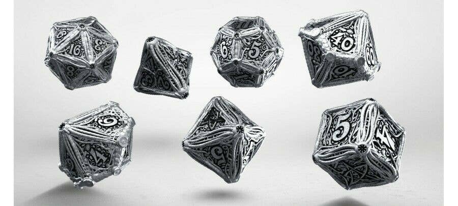 Metal Call of Cthulhu Terningsæt (7) – Q Workshop