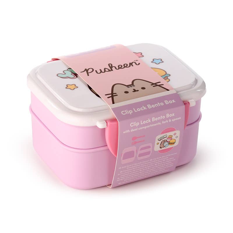 Foodie Clip Lock Bento-madkasse, Stablet – Pusheen the Cat – Puckator