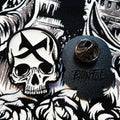 Painful Clothing - Emalje-pin med kranium