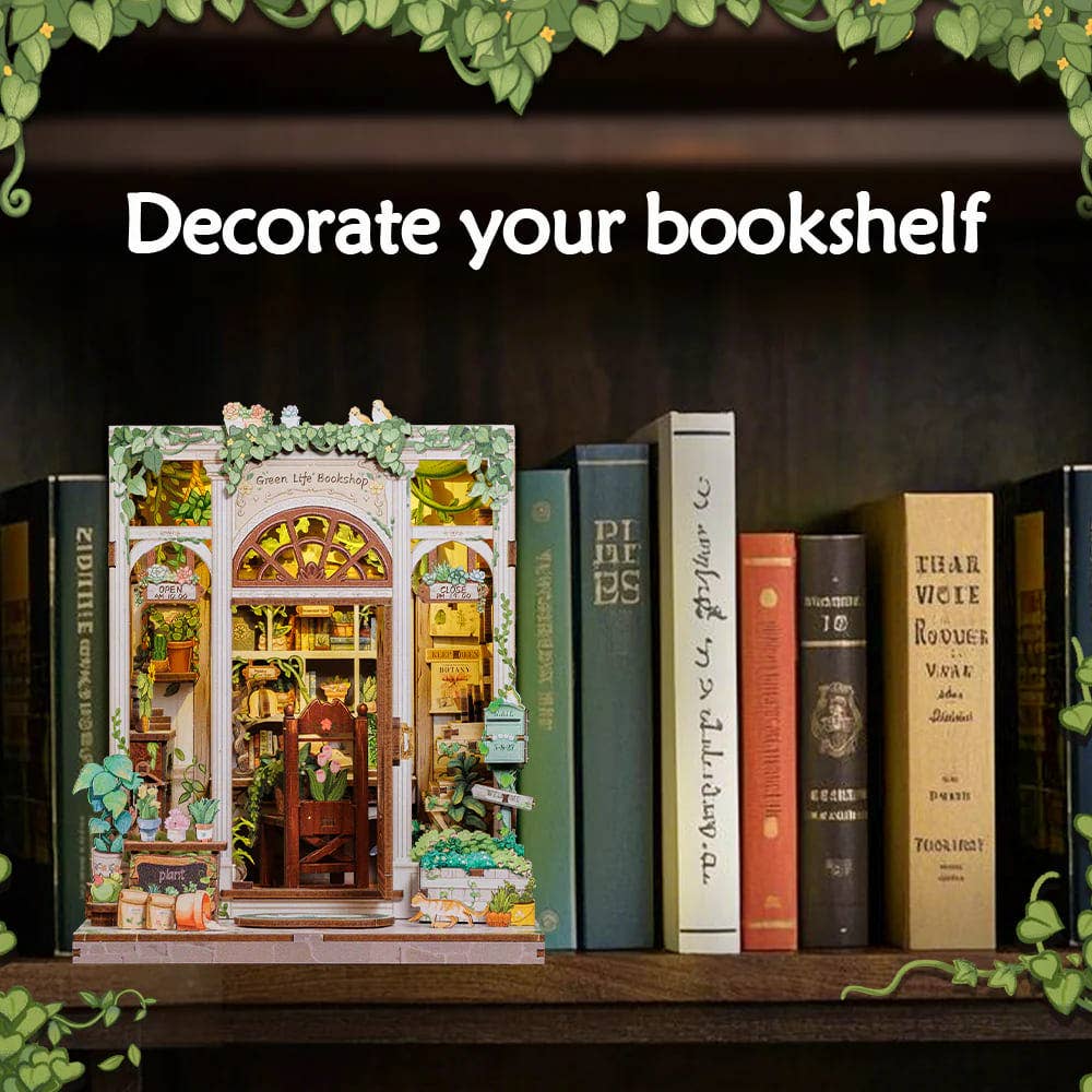 Green Life Bookshop - Book Nook CUTEBEE