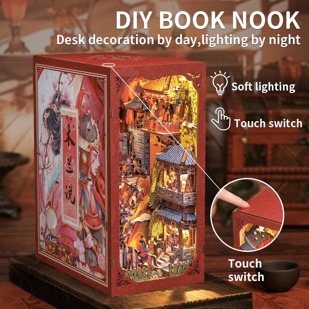 The Legend of Mulan - Book Nook fra CUTEBEE