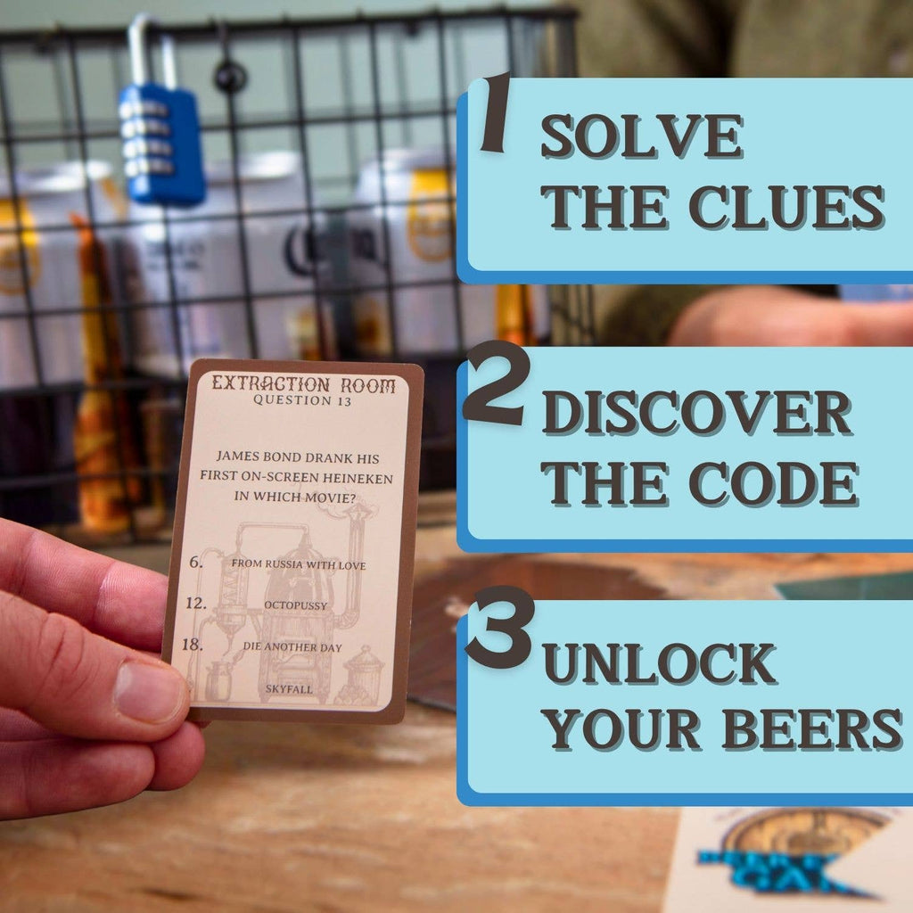 Beer Escape Room – Hjernetræningsspil