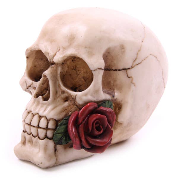 Skull med Roser