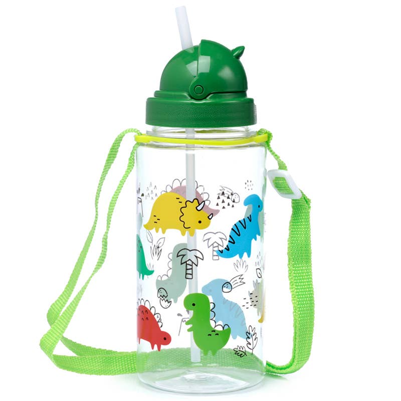 Brudsikker Drikkeflaske 450 ml, Dinosauria Jr – Puckator