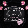 Pretty Deadly lyserød og sort ouija board