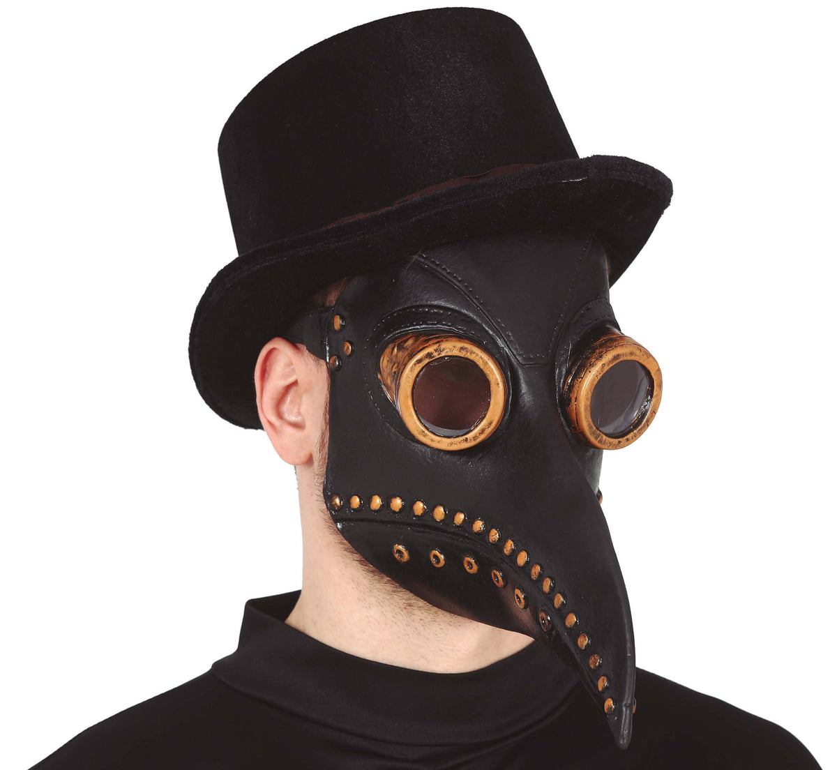 Pestemaske i latex – steampunk og cosplay
