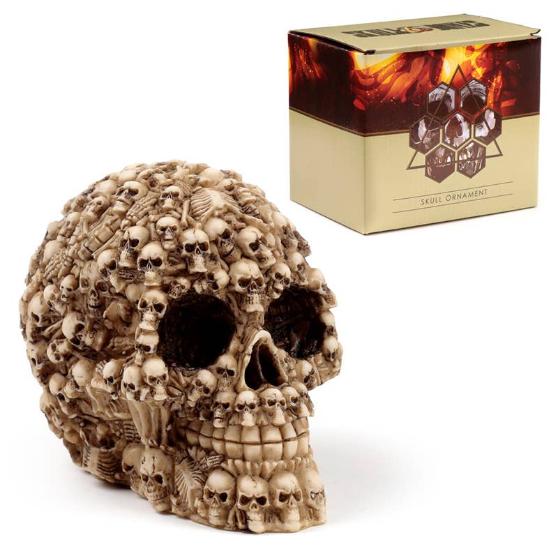 Skulls Hoved Dekoration med Flere Kranier