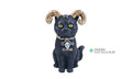 Wicca kat i resin 10x7,5x12,5 cm
