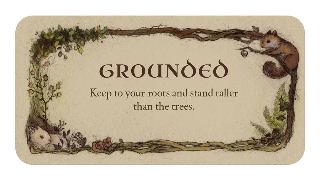 Whispering Woods Affirmation Cards fra U.S. Games Systems