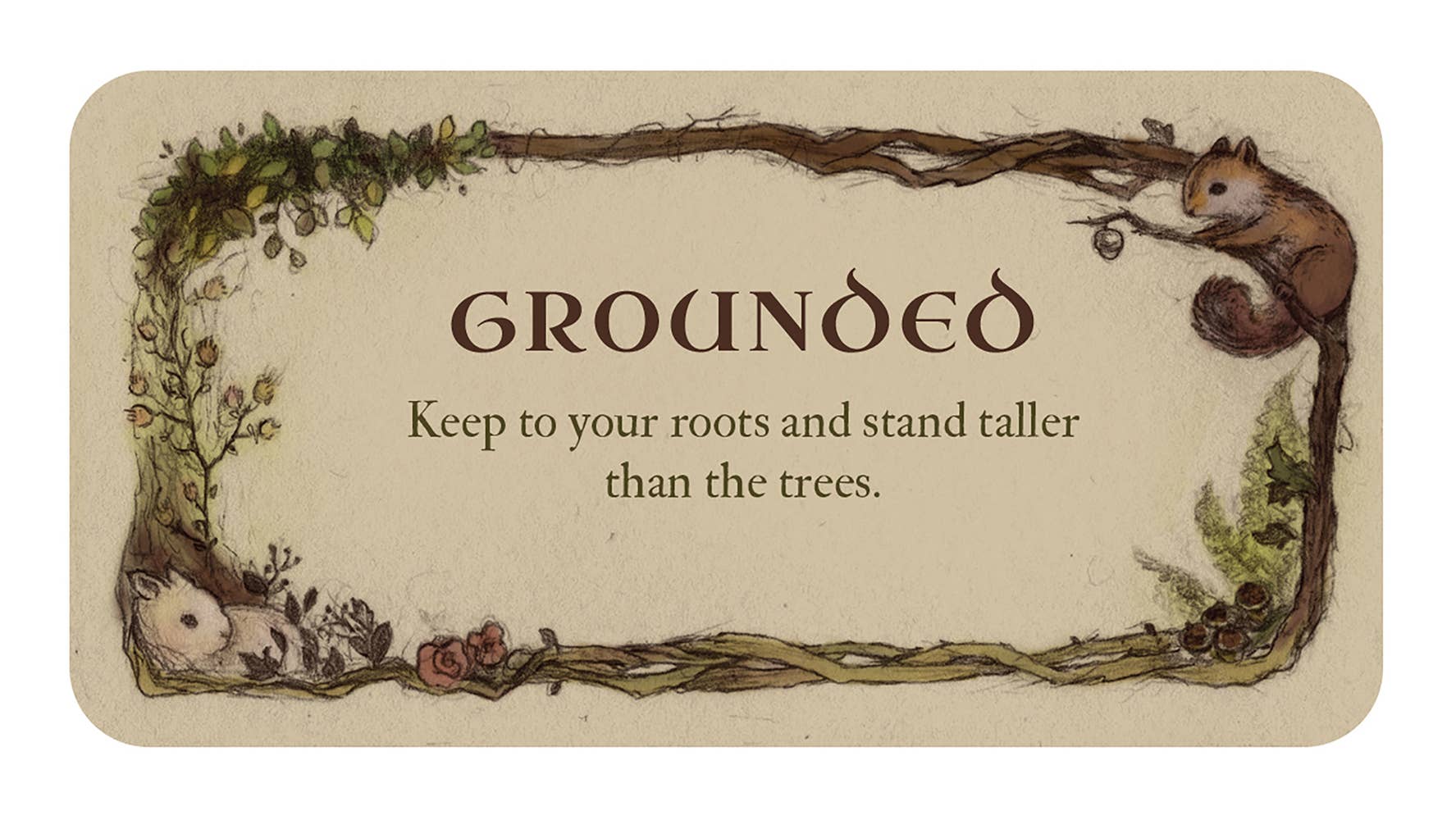 Whispering Woods Affirmation Cards fra U.S. Games Systems