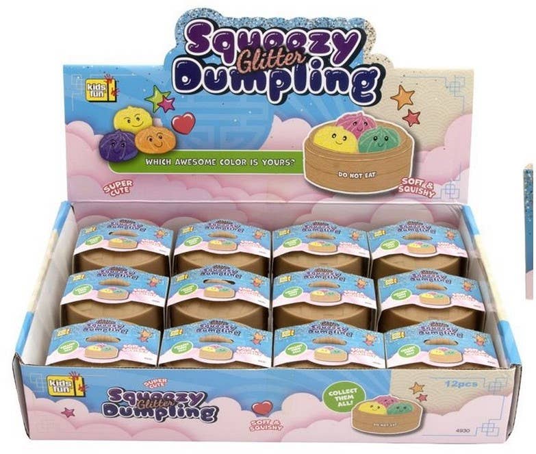 Surprise Squishy Dumpling, Glitter Edition – KIDDY-MOOV