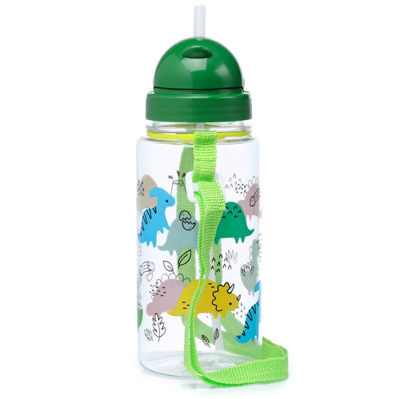Brudsikker Drikkeflaske 450 ml, Dinosauria Jr – Puckator