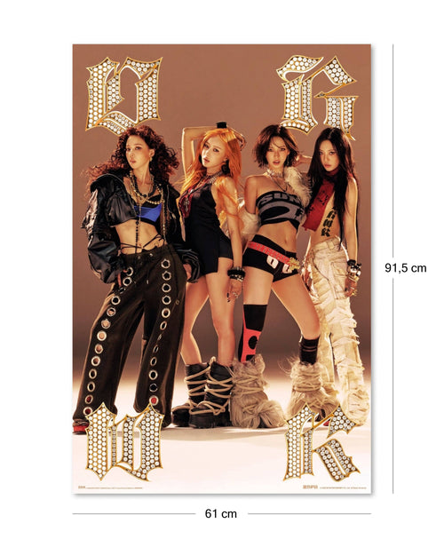 Aespa plakat – Dirty Work K-Pop
