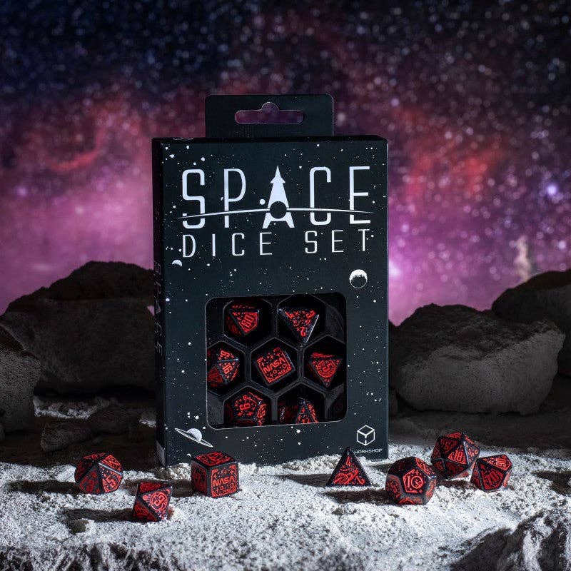 Space Dice Set Voyager fra Q-Workshop