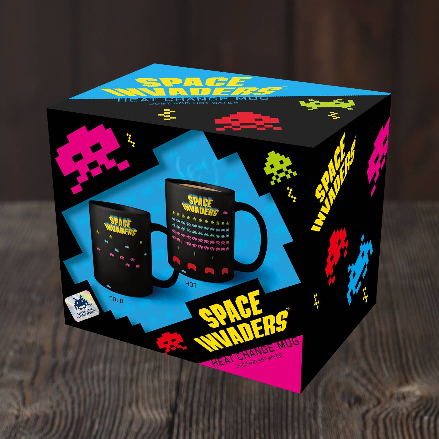 Space Invaders Heat Change Krus