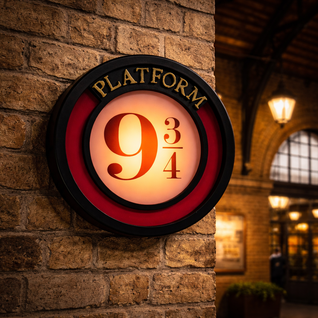 Harry Potter Væglampe – Perron 9¾ – Mad Monkey