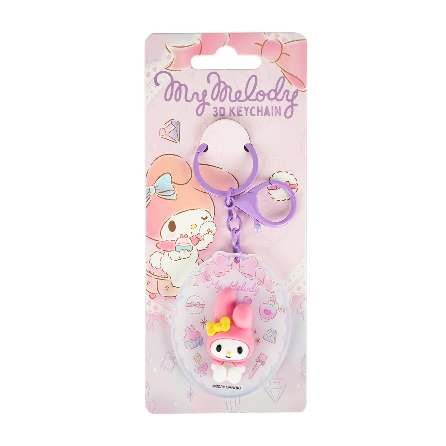 Sanrio My Melody – 3D nøglering i akryl